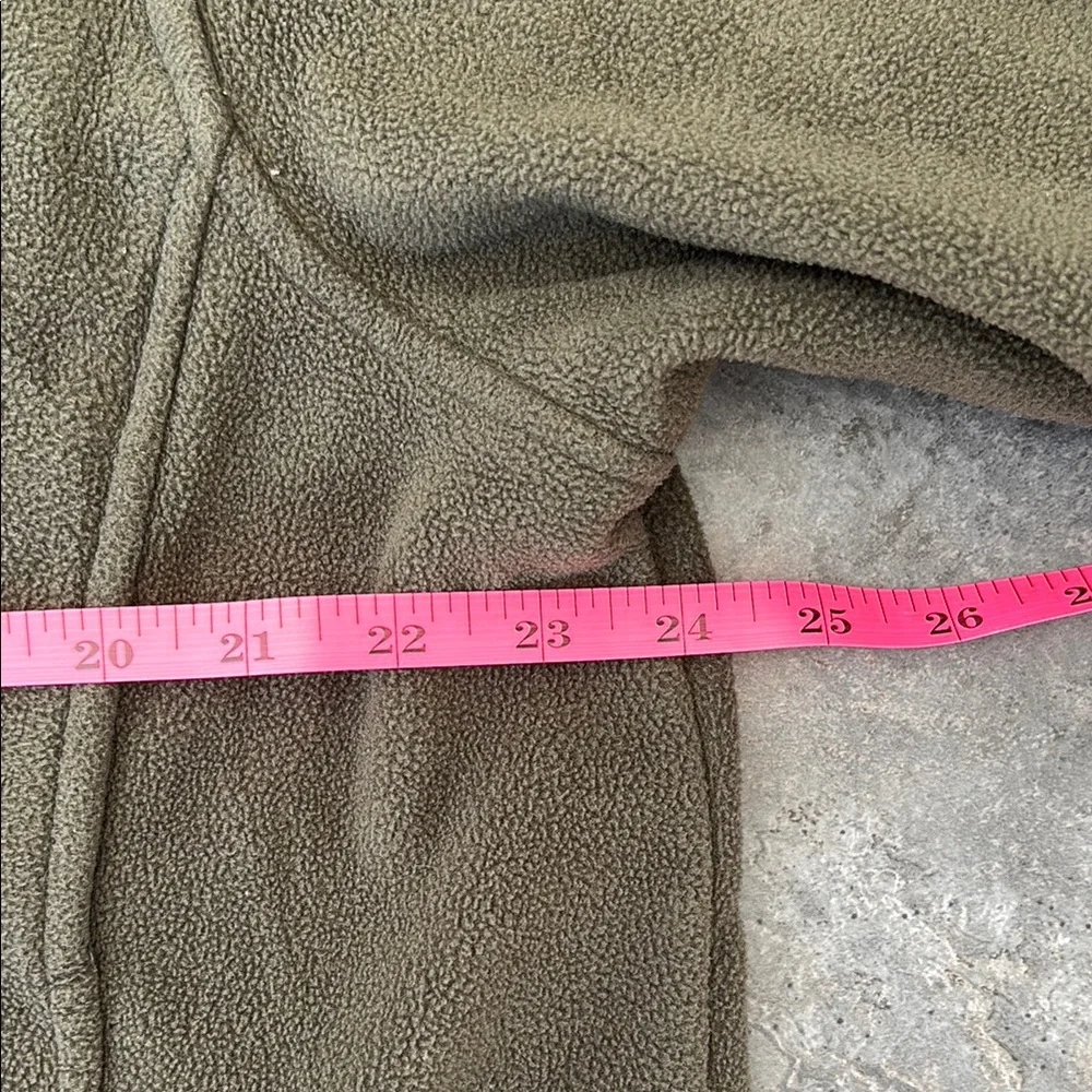 NWOT London Fog Men’s Green Fleece Zip Up Shirt, Fall, Zipper Pockets, Size L - Picture 8 of 17